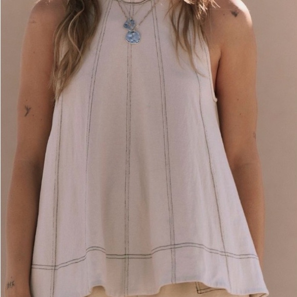 NWT Free People Strata Set ivory M